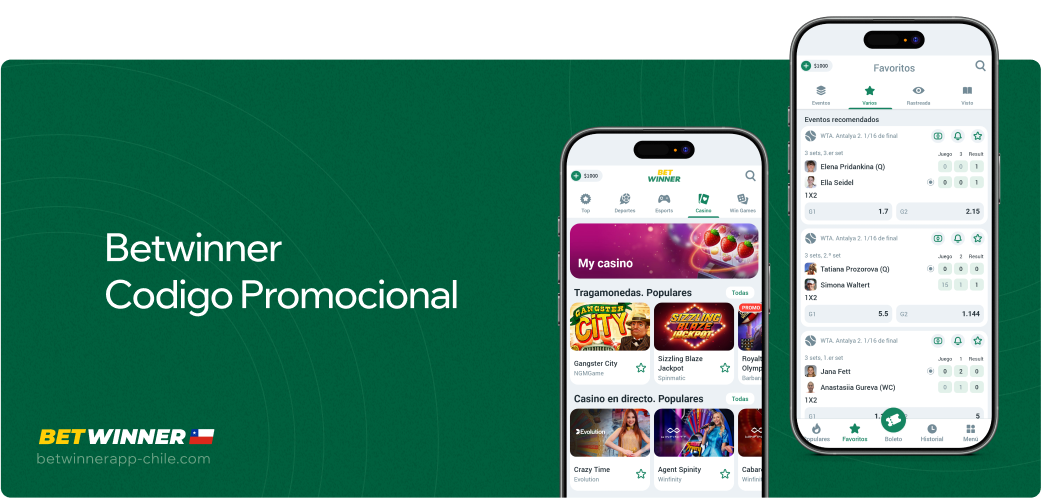 Betwinner APP Chile Codigo Promocional