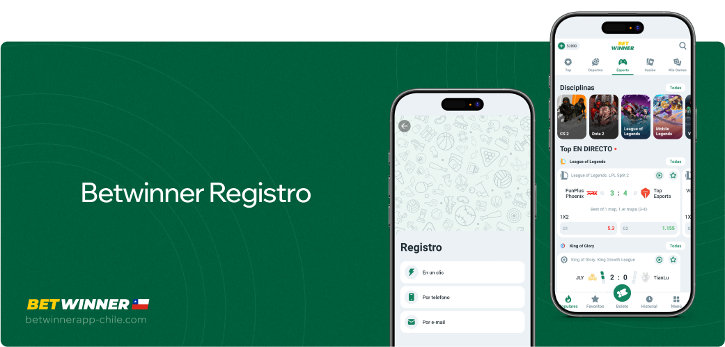 Betwinner APP Chile Registro