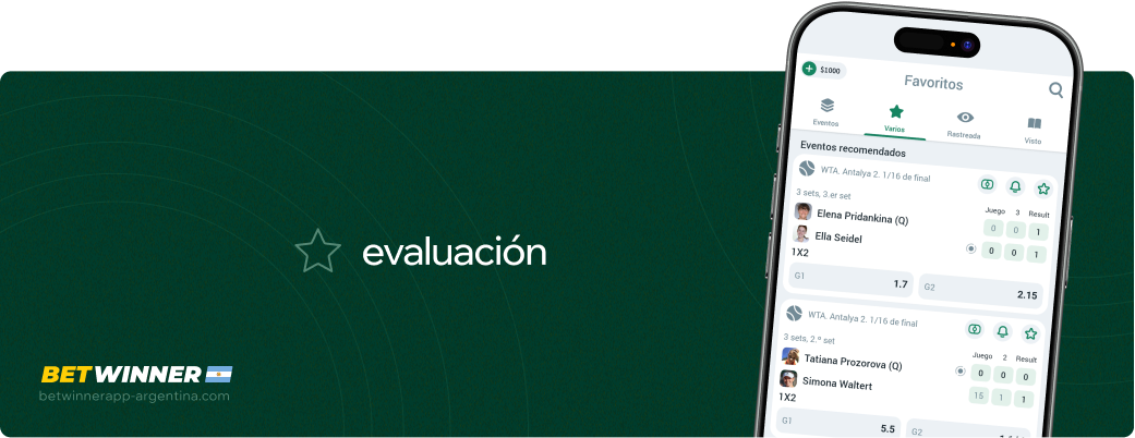 Evaluación Betwinner APP Chile